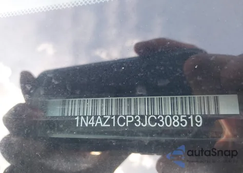 2018 Nissan Leaf Sl z USA, uszkodzony, nr VIN 1N4AZ1CP3JC308519